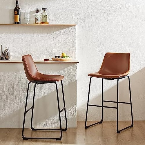 Pcs brown counter height - brown,